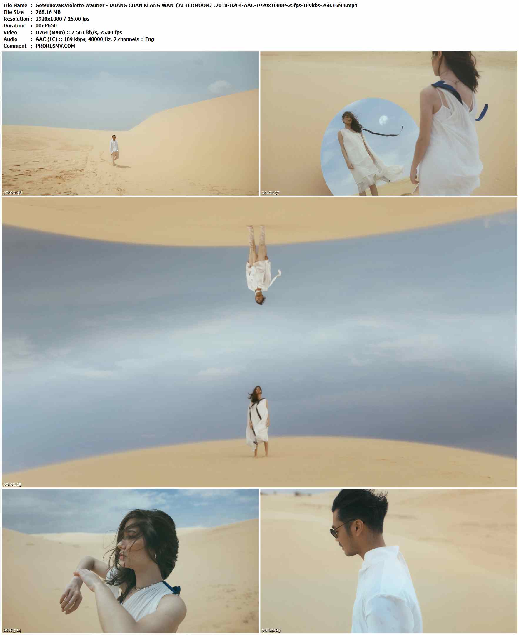 Getsunova&Violette Wautier - DUANG CHAN KLANG WAN（AFTERMOON）.2018-H264-AAC-1920x1080P-25fps-189kbs-268.16MB官方MV_高清MV
